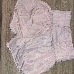 Rare pale pink Free People (FP) Woman’s Movement the Way Home Shorts (xs)